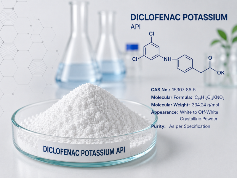 Diclofenac Potassium API Manufacturer in Gujarat