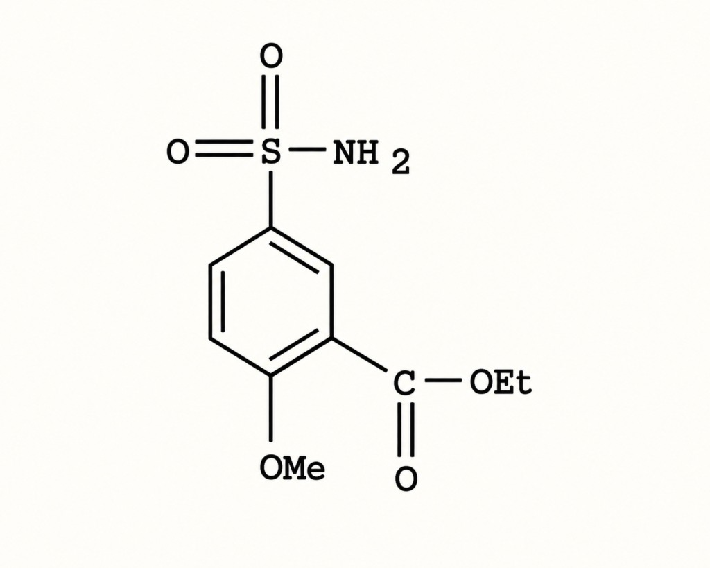 Ethyl 2-Methoxy-5-Sulfonyl Benzoic Acid Panoli